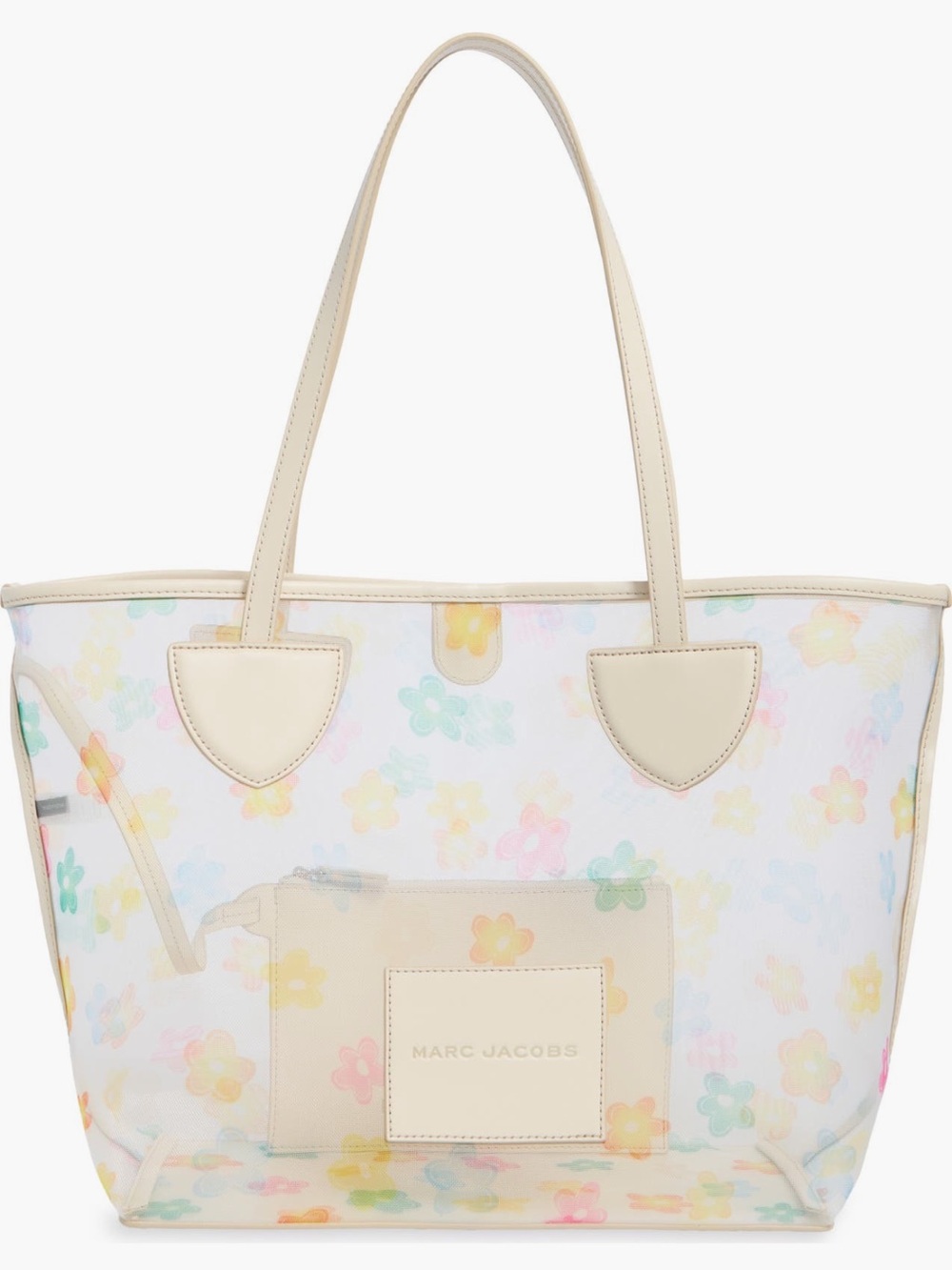 Marc Jacobs Transparent Tote Bag with Pouch